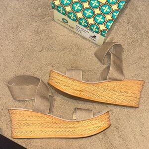 CHARLESTON SHOE CO. Beige Sandals